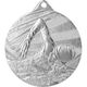 Tryumf Steel Silver Swimming Medal 50 Mm Mmc7450/s