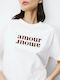 Damen T-Shirt Beige