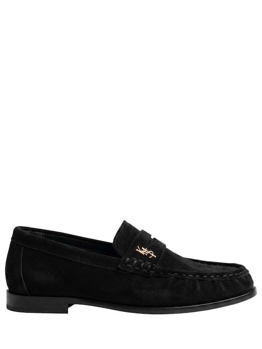 Komis & Komis Suede Damen Mokassins in Schwarz ...