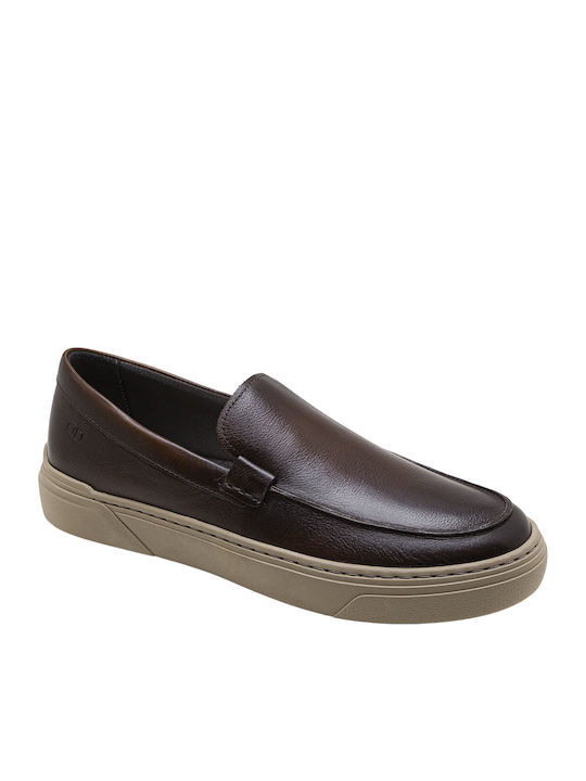Кожени Мъжки Slip-On Кафяви
