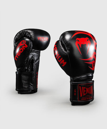 Venum Giant 2.0 Venum-05984-100 Mănuși de box din piele pentru competiție Negre