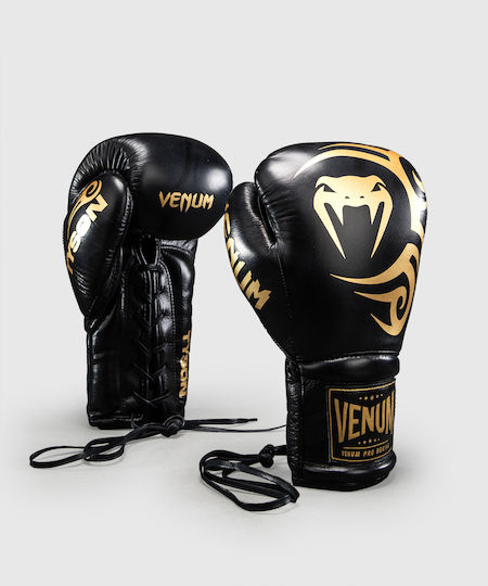 Venum Challenger 4.0 Venum-05983-126 Mănuși de Box Din Piele Pentru Competiție Negre