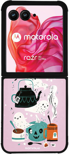 Калъф Sonique Cozy Season Series Motorla Razr 50 Ultra Ghost Tea Party