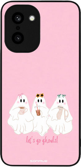 Sonique Cozy Season Series Oneplus 15r 5g Pink Ghost Mobile Phone Case