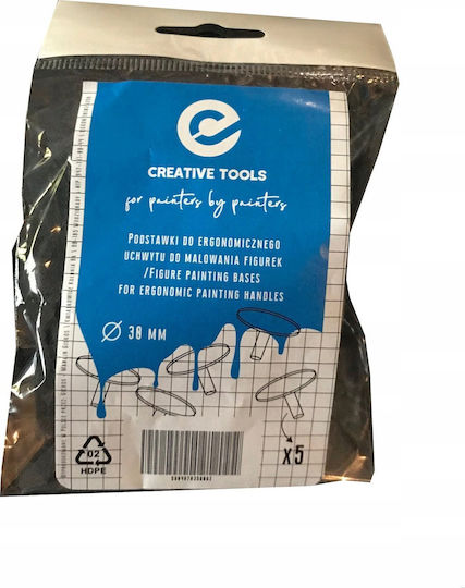 Creative Tools Βάσεις Στήριξης 30 Mm Σετ 5 Τεμαχίων