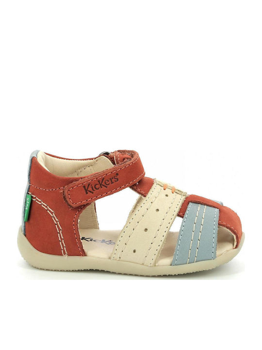 Kickers Kindersandalen Anatomisch Mehrfarbig