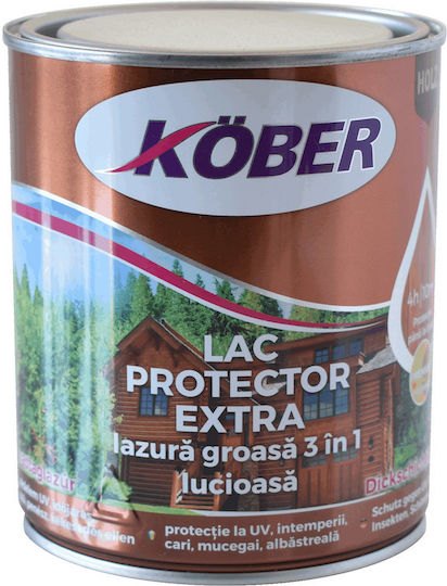 Clear Wood Protection Varnish 0.75l Uv Weather Resistant