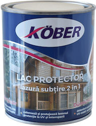 Lac Subțire De Protecție Glazură 0.75l Lemn Protecție Uv Intemperii Lac Subțire De Protecție Glazură 0.75l Lemn Protecție Uv Intemperii