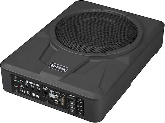 Helix U 8A Αυτοενισχυόμενο Subwoofer Αυτοκινήτου 8" 180W RMS με Κούτα