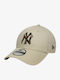 New Era New York Yankees Mlb Outline Camo Crem 9forty Cap