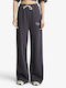 Classics Relaxed Hohe Taille Damen Jogginghosen Grau