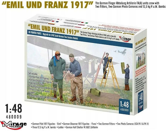 Teka Wwi Екипаж на части Faa Emil&franz 1917 1:32