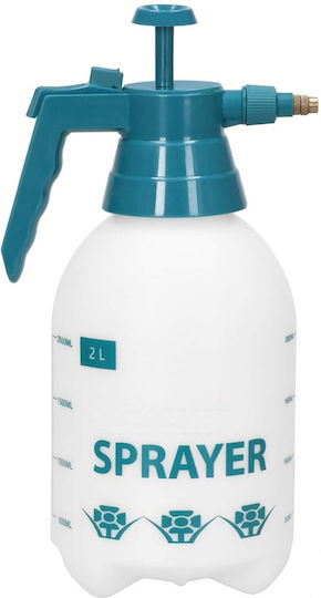 Pulverizator cu Presiune cu Capacitate de 2l în Culoare Albă