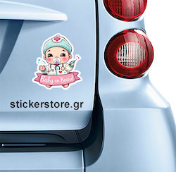 Αυτοκόλλητο Baby On Board No 295 Κωδ 53074 Αυτοκόλλητο Baby On Board No 295 Κωδ 53074