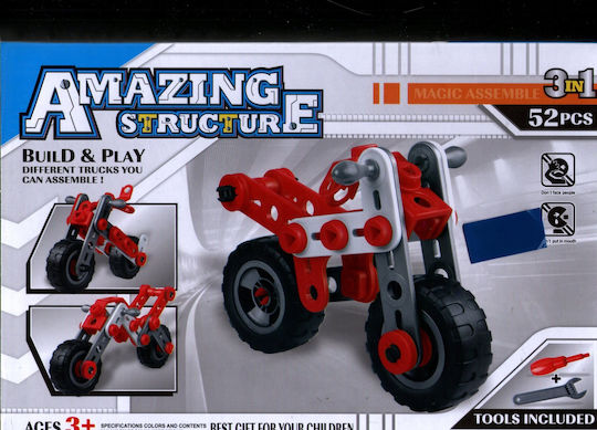 Teka Educational Building Blocks for 3+ Years 52 Pieces