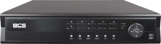 BCS BCS-U-NVR1606-A-4K-16P Înregistrator NVR cu 16 Canale și Rezoluție 4K