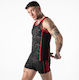 Locker Gear Sexy Men's Top Red