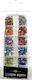 Titanum Decoration Crystals 4mm 12 Colours Set Decorative Stickers