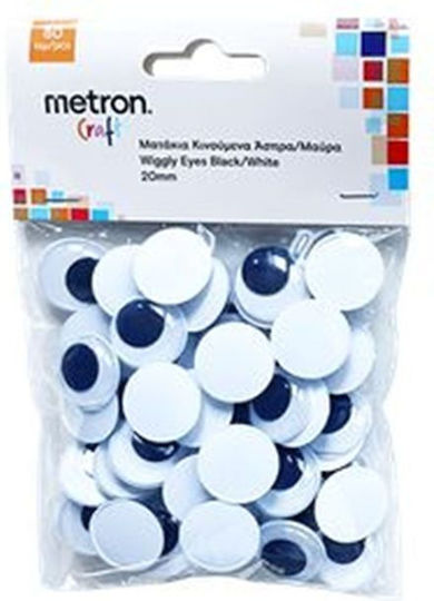 Metron Bastelbedarf Gucker Handarbeit Beweglich 20mm 50 Stück