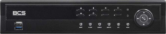 BCS BCS-U-NVR0802-A-4K-8P Καταγραφικό NVR 8 Καναλιών με Ανάλυση 4K