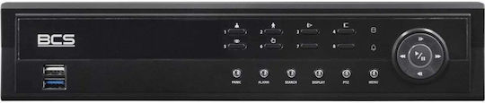 BCS BCS-U-NVR0802-A-4K-8P Înregistrator NVR cu 8 canale și rezoluție 4K