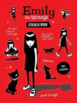 Emily The Strange Sticker Book 100 Stickers Rob Reger