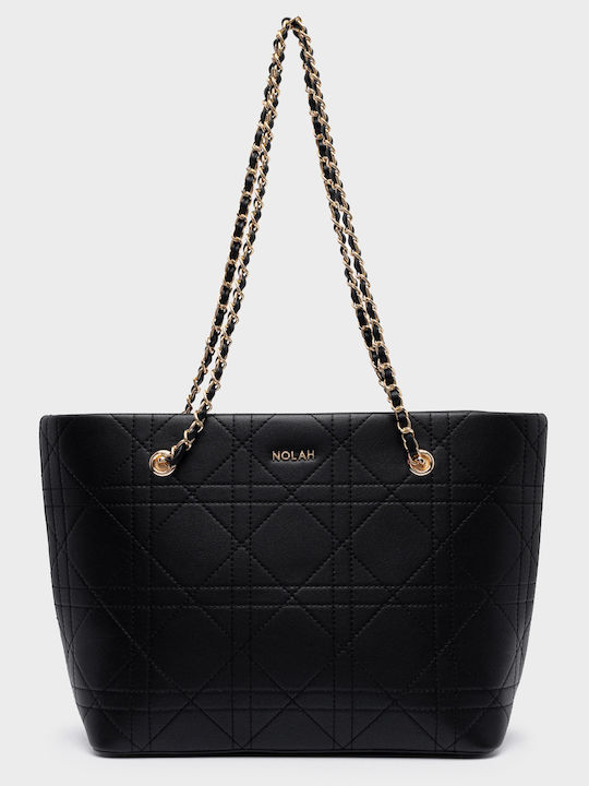 Nolah Persefoni Damen-Schultertasche Black