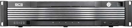 BCS NVR Überwachungsvideorekorder 64 Kanäle mit Auflösung 4K