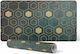 Protective Cushion Portable Laptop Geometric Design 120x60 Cm