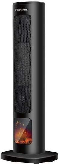Aristar GW-0001 Wall Convector Heater 2000W with Electronic Thermostat 24.5x69.8cm Black