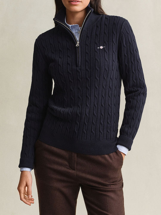 Gant Gant Damen Baumwoll-Pullover Dunkelblau