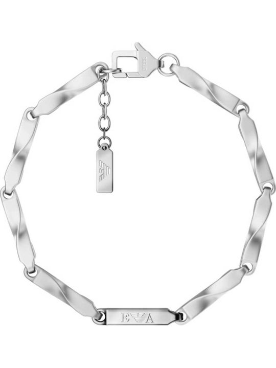 Emporio Armani Мъжка Гривна Id от Неръждаема Стомана 18.5cm