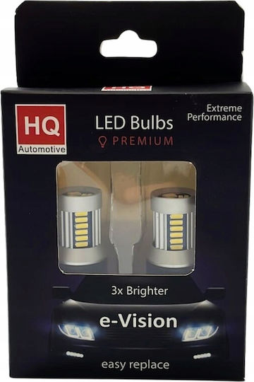 P13w Led Bulbs 12/24v White 30xsmd4014 Canbus White 6000k