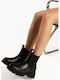 Stiefeletten Damen Schwarz