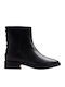 Leather Women's Ankle Boots Black