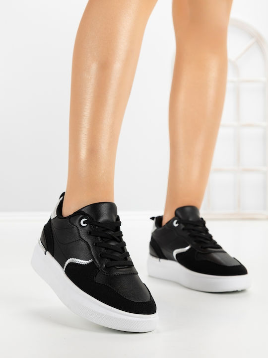 Kalapod Adidași Flatforms Pentru Femei Negri
