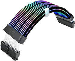 Thermaltake 24-Pin ATX - 24-Pin ATX Кабел, Черен AC-081-CN1NAN-A1 Thermaltake 24-Pin ATX - 24-Pin ATX Кабел, Черен AC-081-CN1NAN-A1