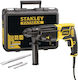 Stanley KFFMED500K Ciocan Rotopercutor Cu Impact Electrică 750W Cu Priză SDS Plus