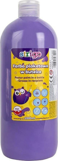 Strigo Temperafarben Lila in Flasche 1000ml