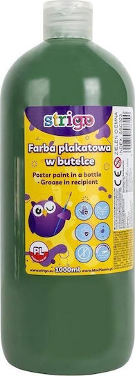 Strigo Temperafarben Dunkelgrün in Flasche 1000ml