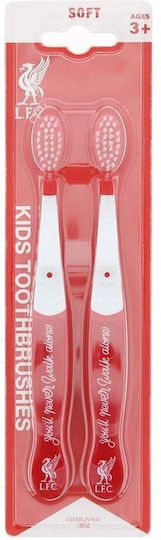 Elgydium Set Kinderzahnbürsten Für 3+ Jahre 2 Stück Rosa