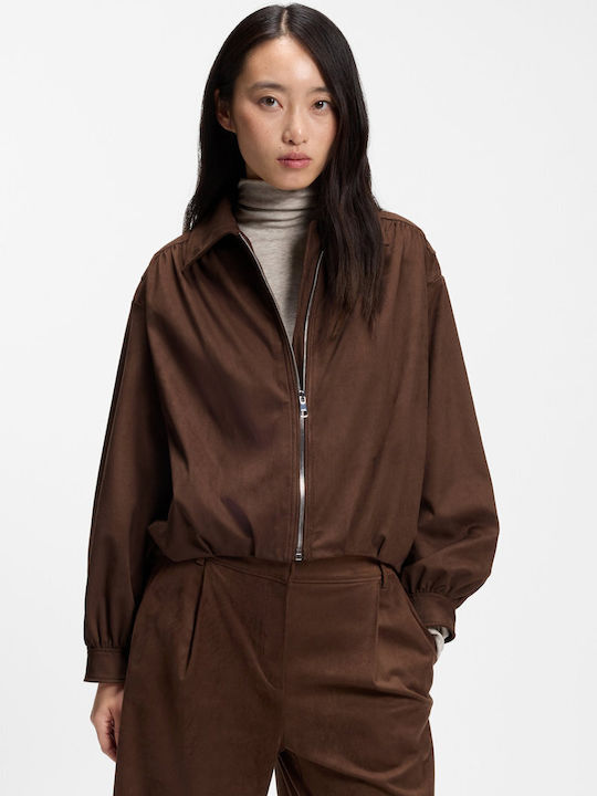 Women's Brown Winter Jacket