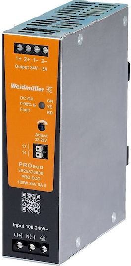 Mean Well LED Power Supply Power 120W With Output Voltage 24V