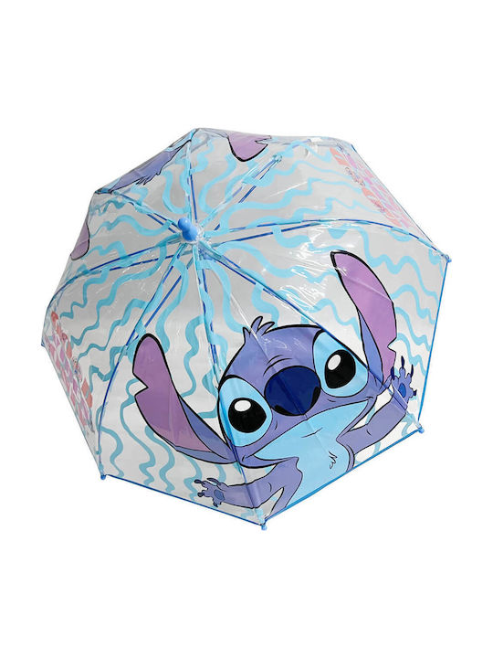 Chanos Umbrelă Baston pentru copii Lilo & Stich Good Vibes Albastră