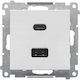 Kontakt-Simon Single Flush Mounted Power Socket...