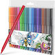 ErichKrause Marker 18 Farben Set 18 Stück