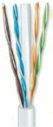 Anga U/UTP Cat.6e (High Speed) Cablu de Rețea Ethernet 305m Alb