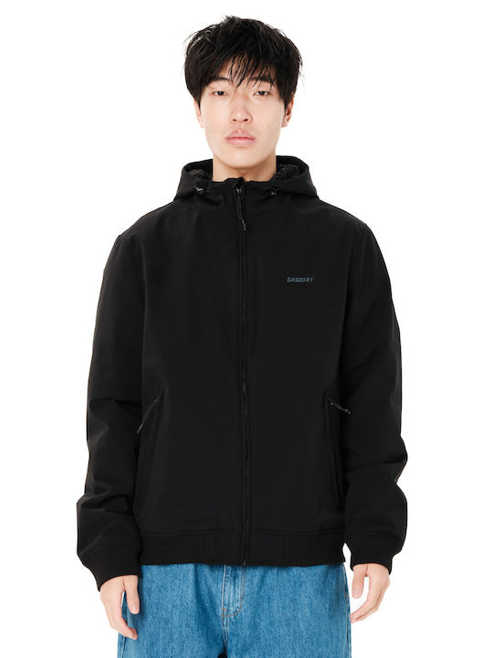Μπουφάν Bomber Αδιάβροχο Black