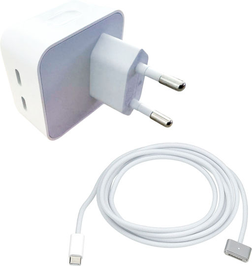 Ac Adapter USB-C Laptop-Ladegerät 35W für Apple mit Abnehmbarem Netzkabel