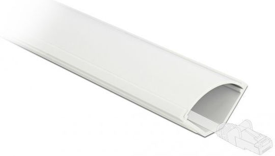 Delock Self Adhesive Corner Cable Channel 56 X 32 Mm 1 M White